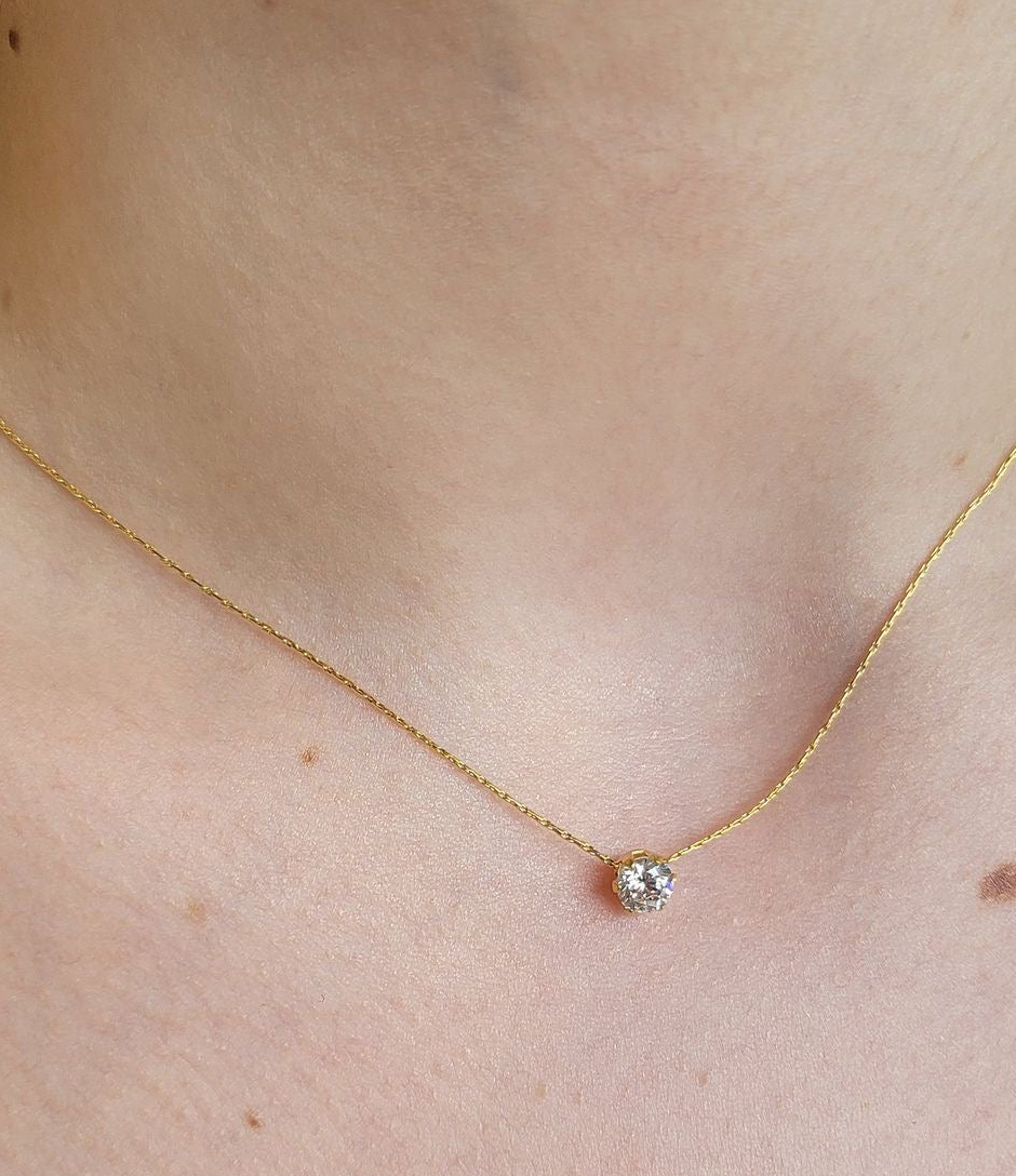 Solitaire Necklace