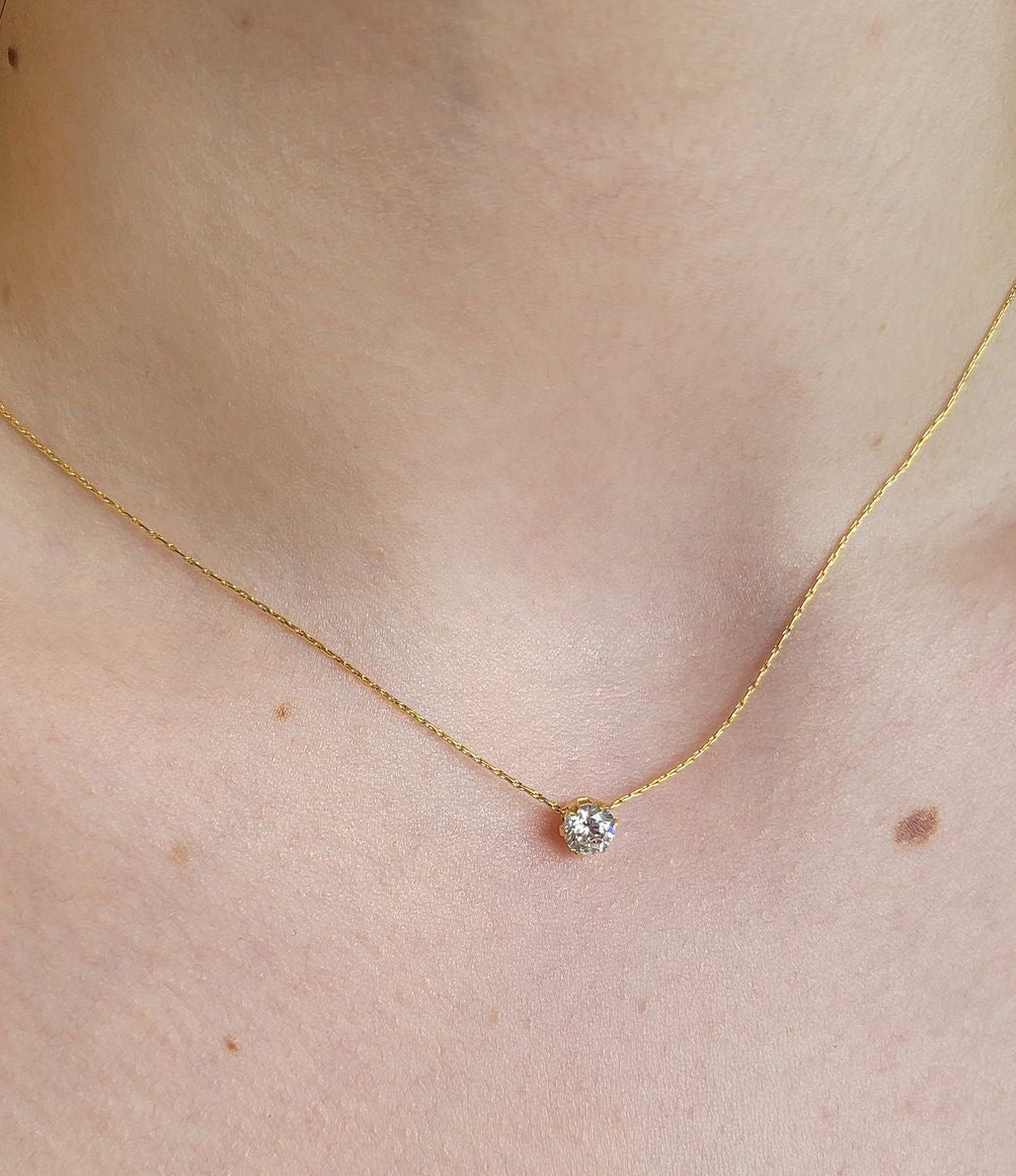 Solitaire Necklace