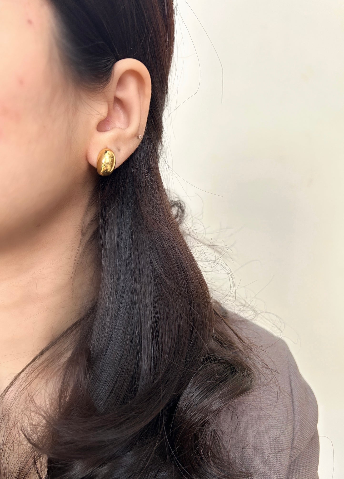 Golden Bean Studs