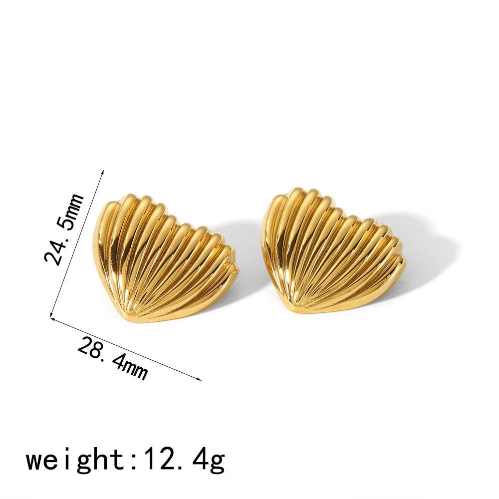 Love Earrings Gold