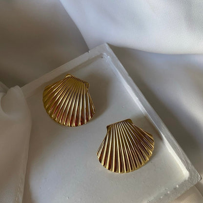 Sea Earrings Gold