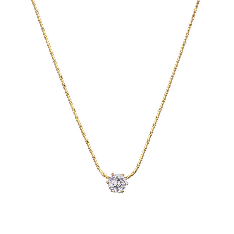Solitaire Necklace