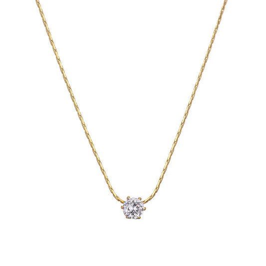 Solitaire Necklace