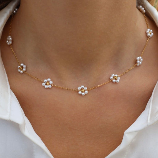 Flora Charm Necklace