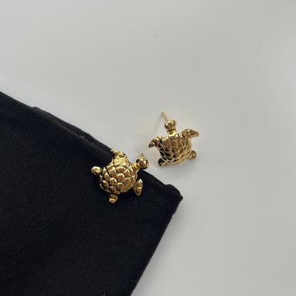 Mini Turtle Earrings