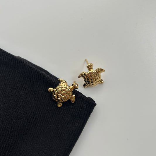 Mini Turtle Earrings