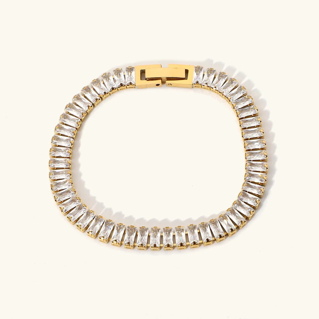 Clara Tennis Bracelet (17cm)