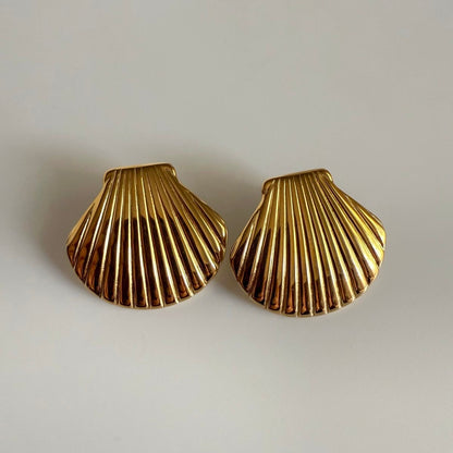Sea Earrings Gold