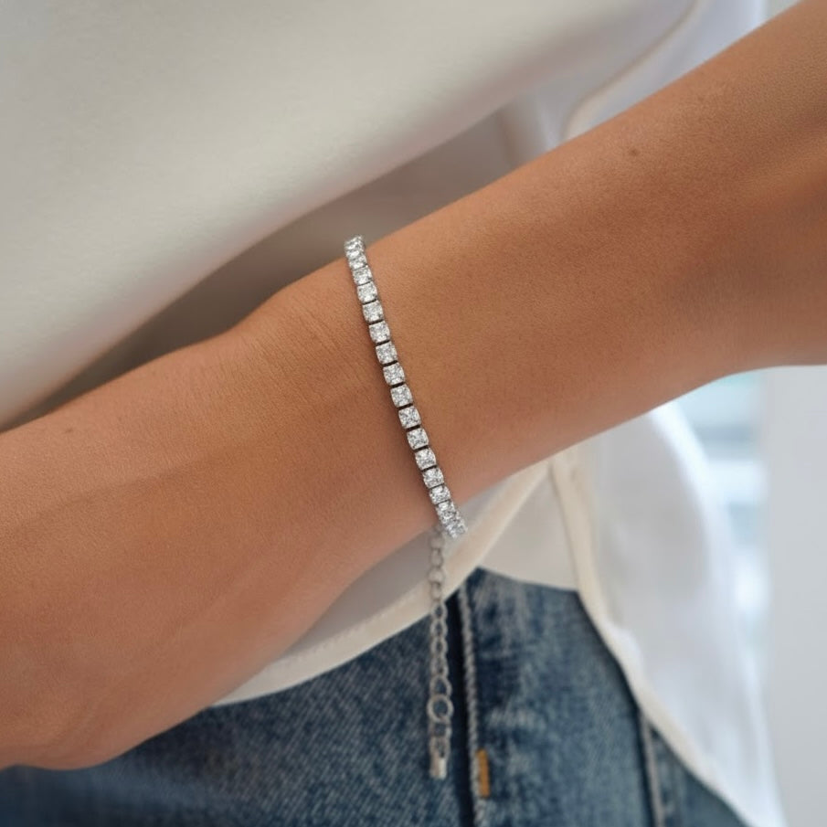 Tennis Bracelet (17cm + extender)