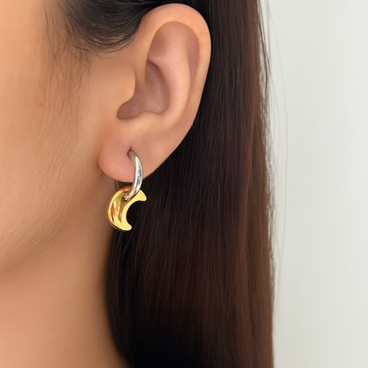Crescent Duotone Hoops